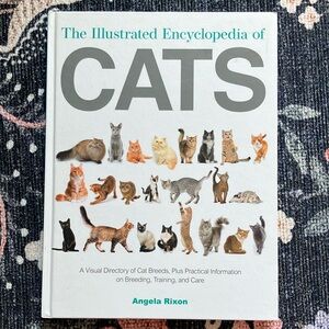 The Illustrated Encyclopedia of Cats hardcover book